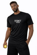 Airline Beast Tennis Black Tee